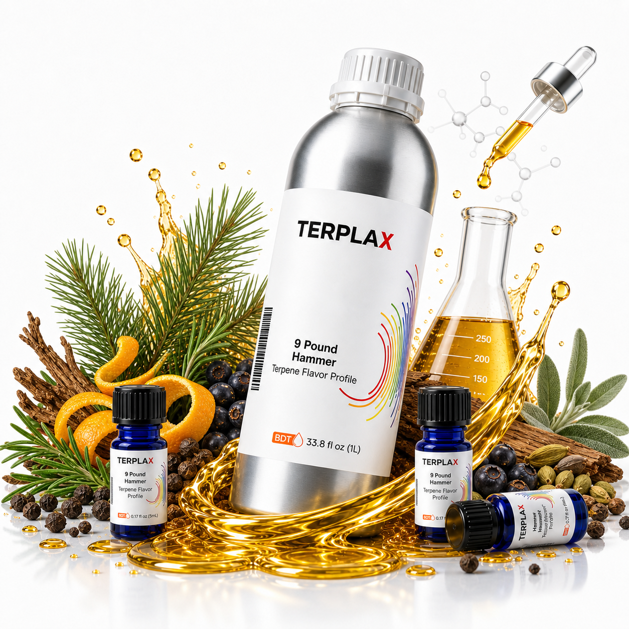 9 Pound Hammer terpene profile scene