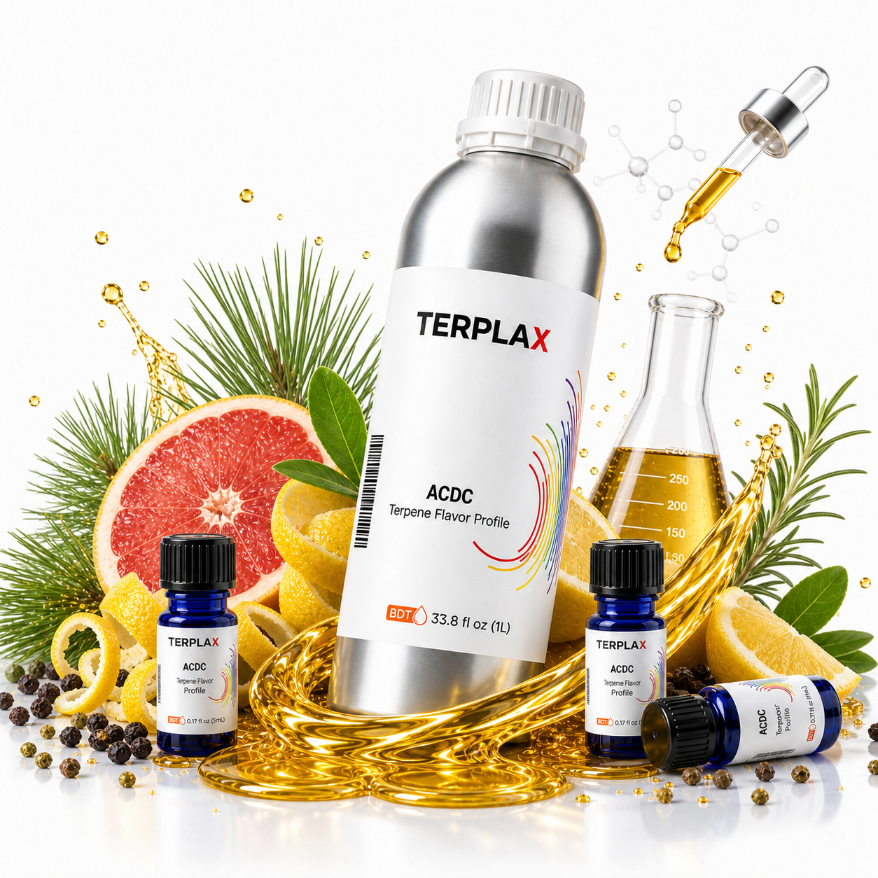 ACDC terpene profile scene