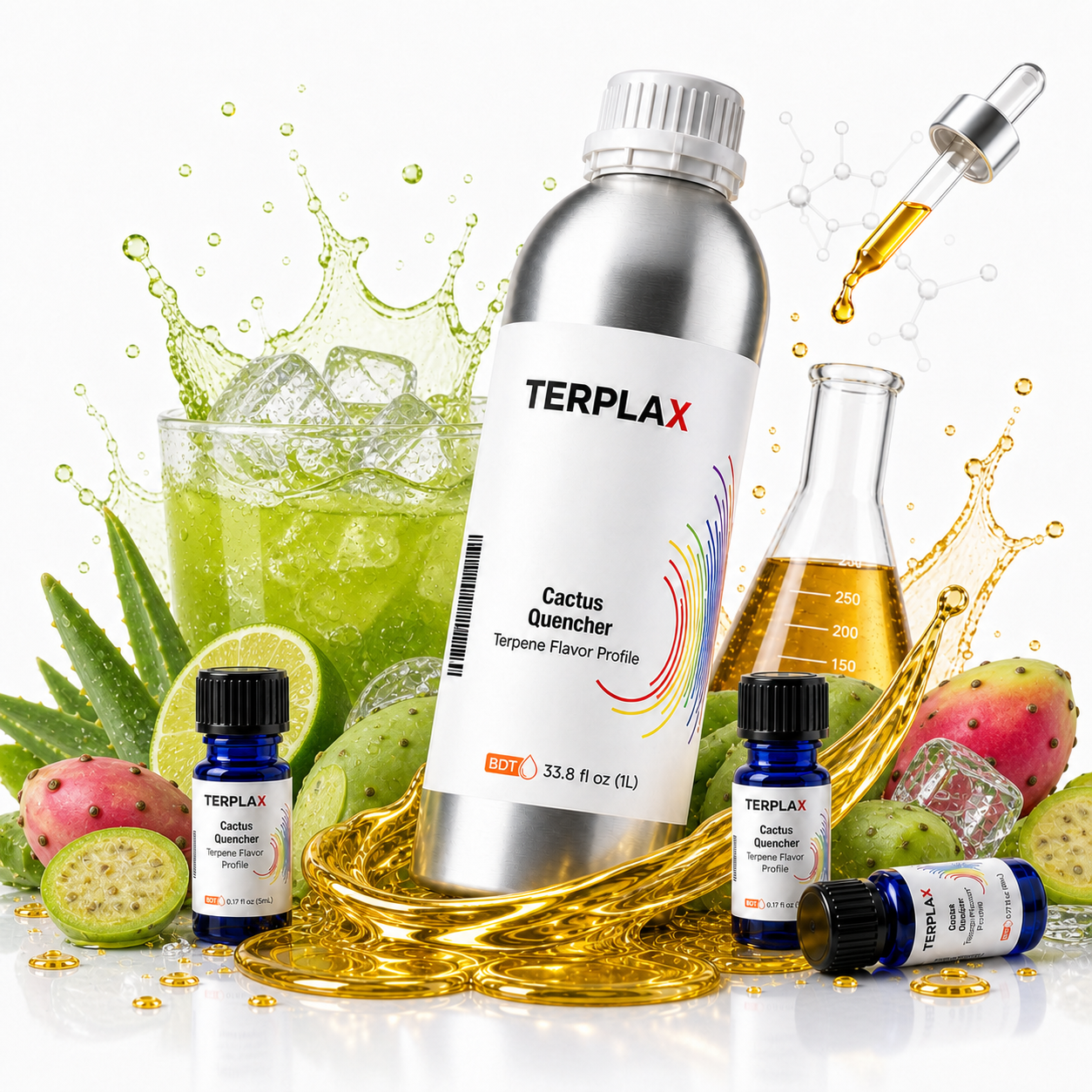Cactus Quencher terpene profile scene