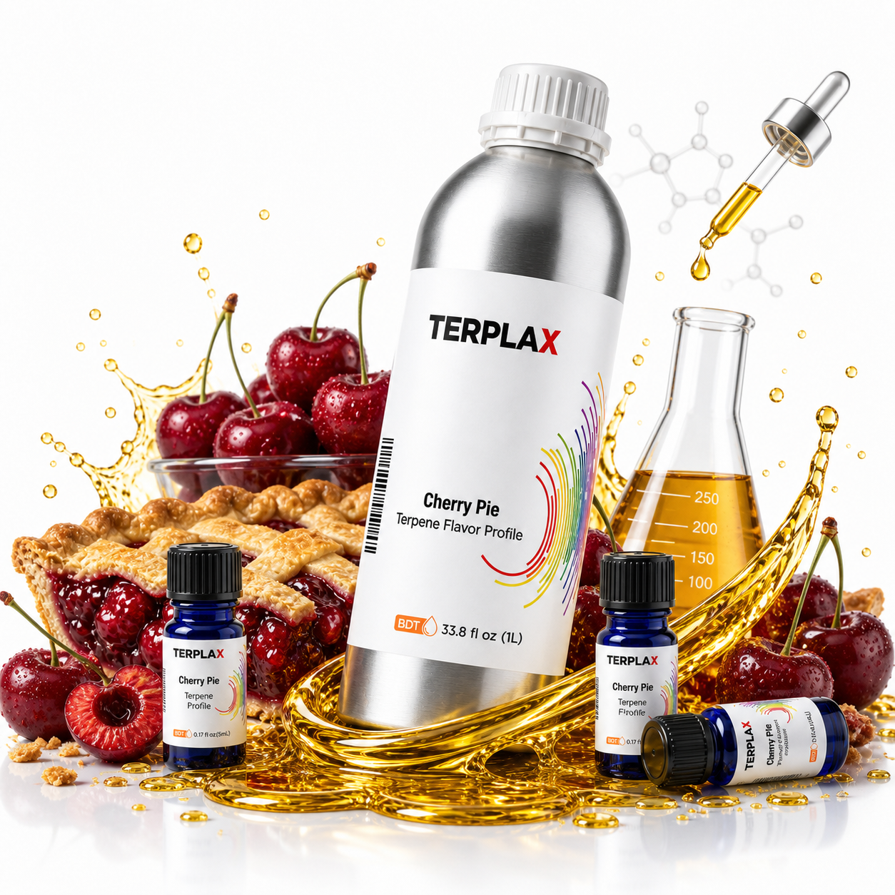 Cherry Pie terpene profile scene