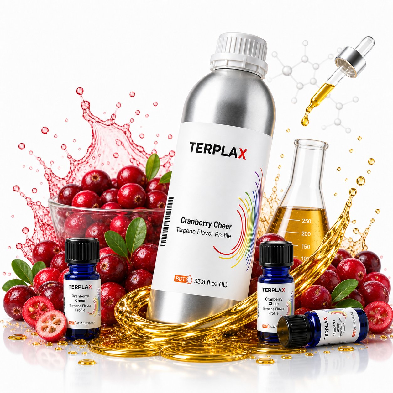 Cranberry Cheer terpene profile scene