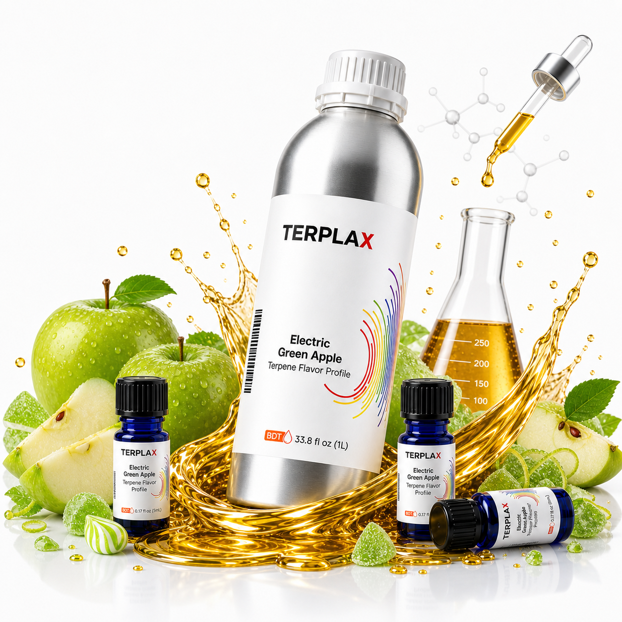 Electric Green Apple terpene profile scene