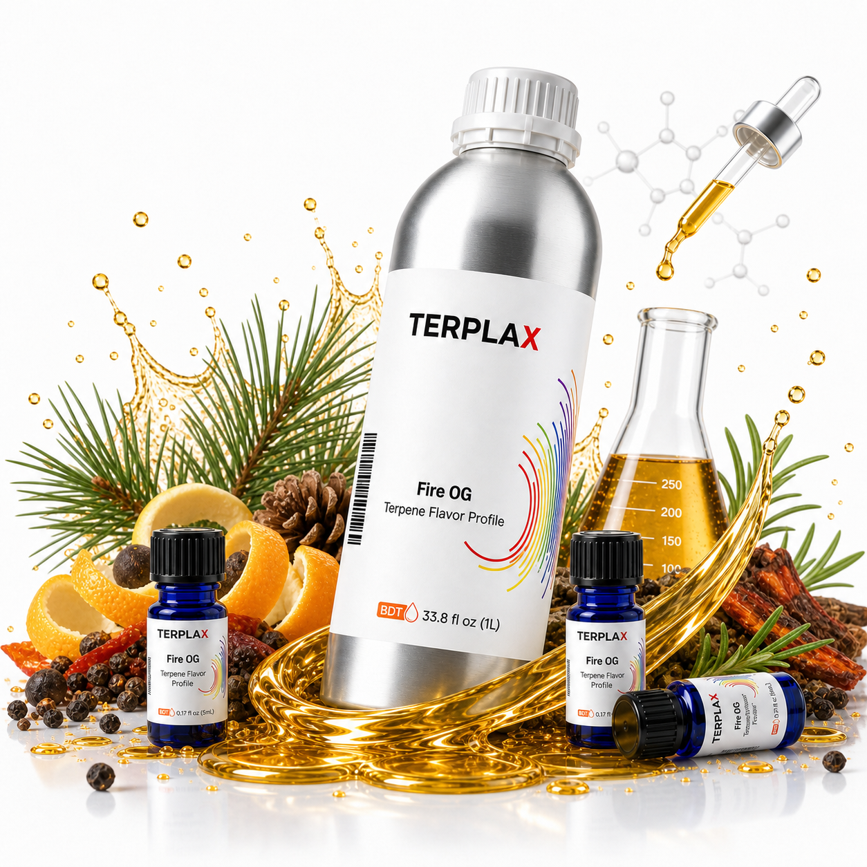Fire OG terpene profile scene