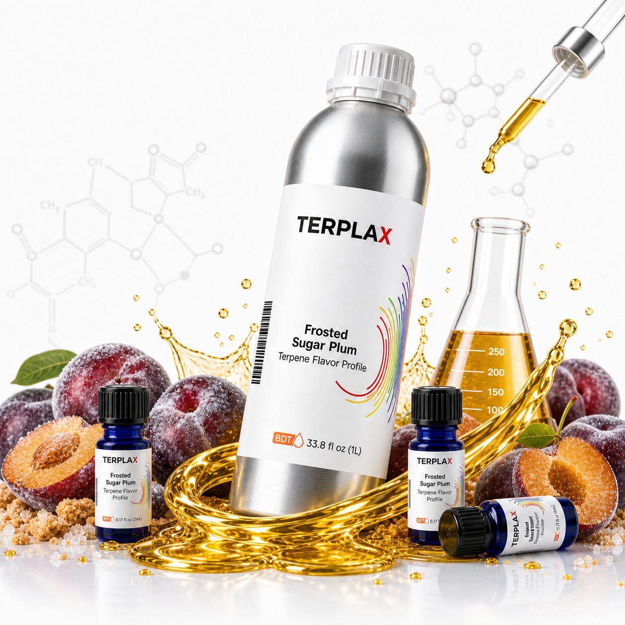 Frosted Sugar Plum terpene profile scene
