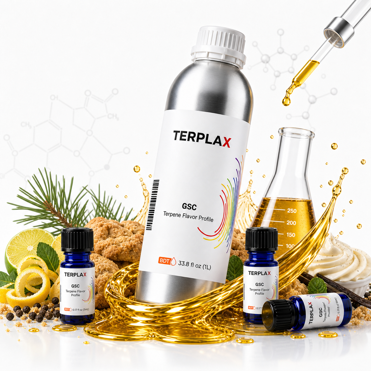 GSC terpene profile scene