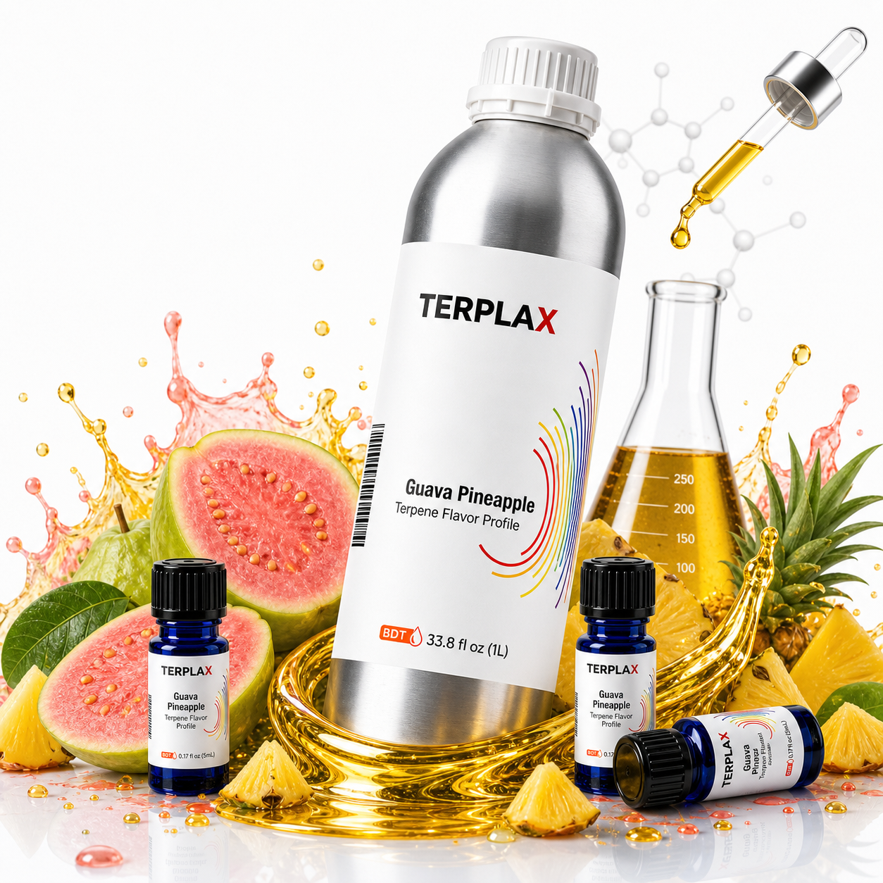 Guava Pineapple terpene profile scene