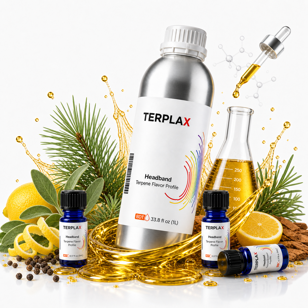 Headband terpene profile scene