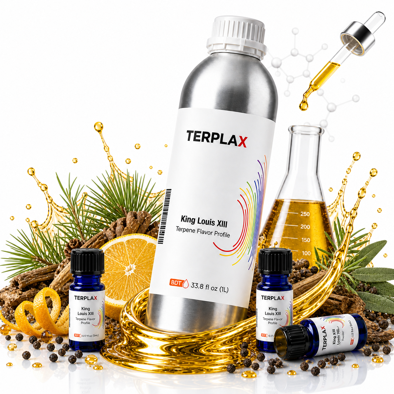 King Louis XIII terpene profile scene