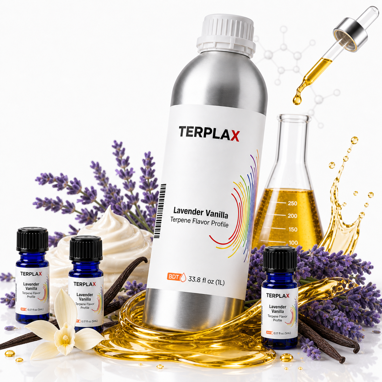 Lavender Vanilla terpene profile scene