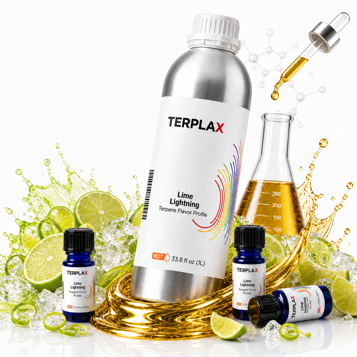 Lime Lightning terpene profile scene