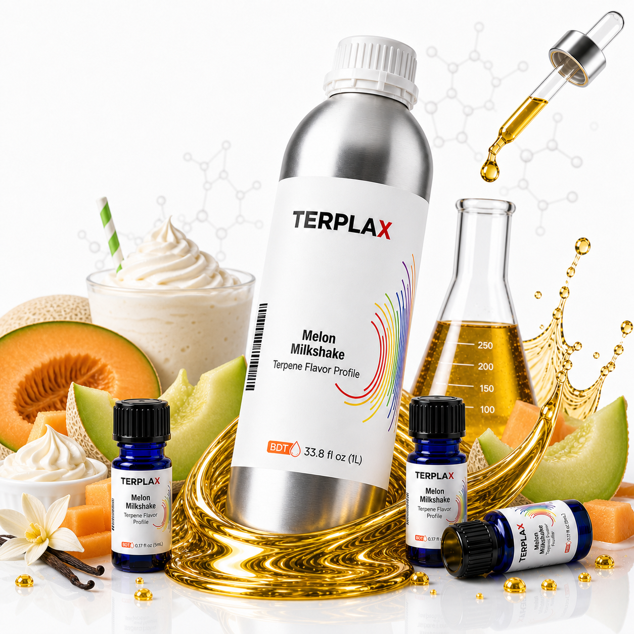 Melon Milkshake terpene profile scene