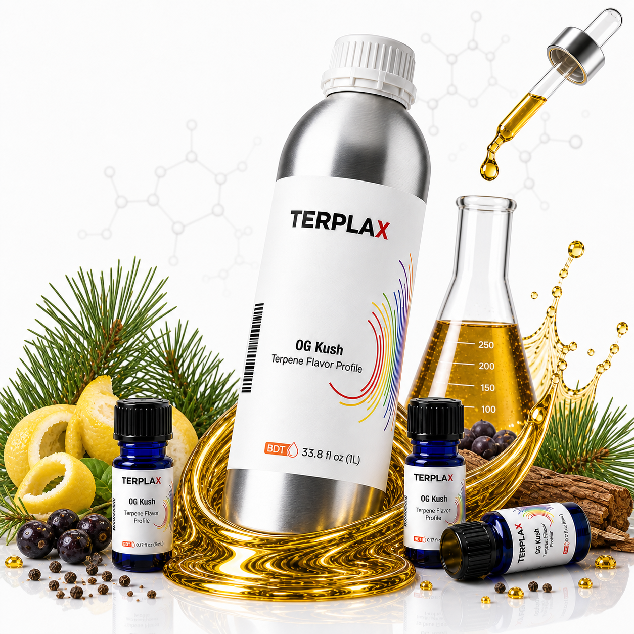 OG Kush terpene profile scene