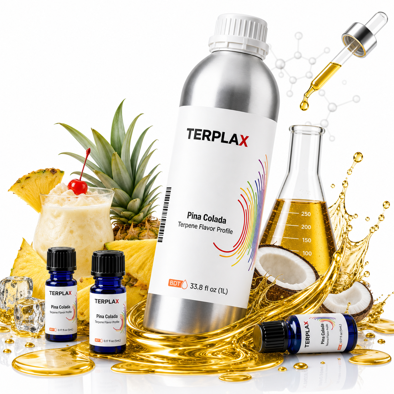Pina Colada terpene profile scene