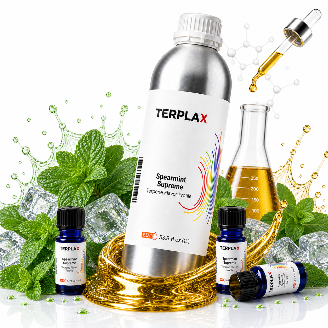 Spearmint Supreme terpene profile scene