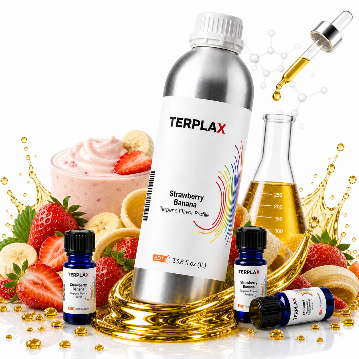 Strawberry Banana terpene profile scene