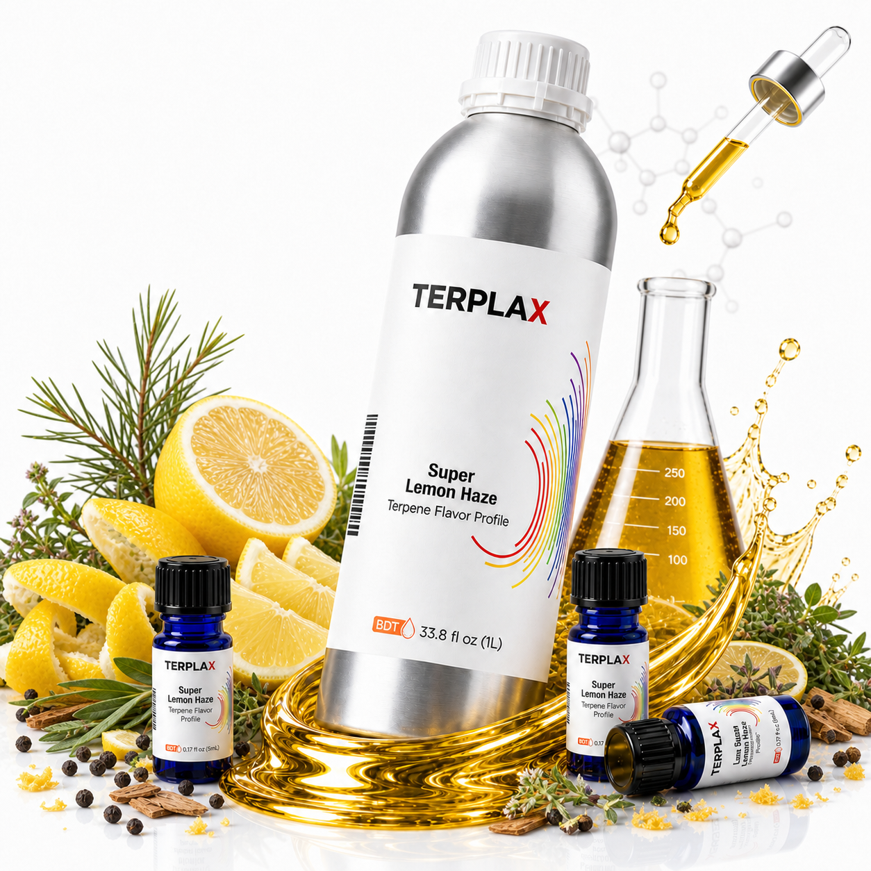 Super Lemon Haze terpene profile scene