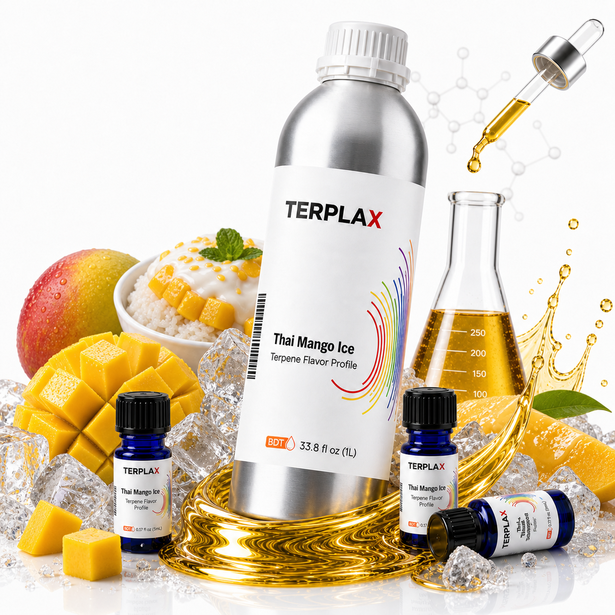 Thai Mango Ice terpene profile scene