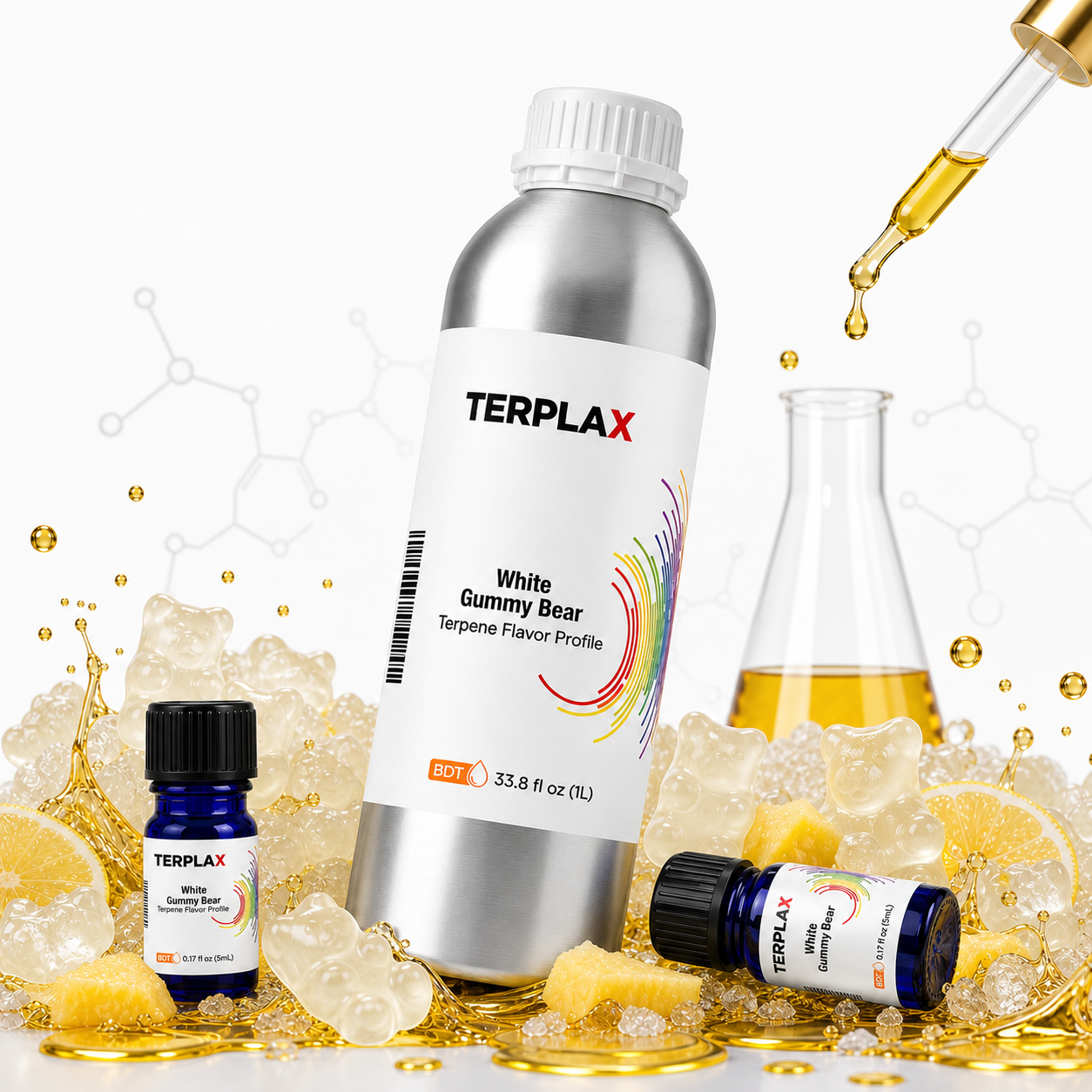 White Gummy Bear terpene profile scene