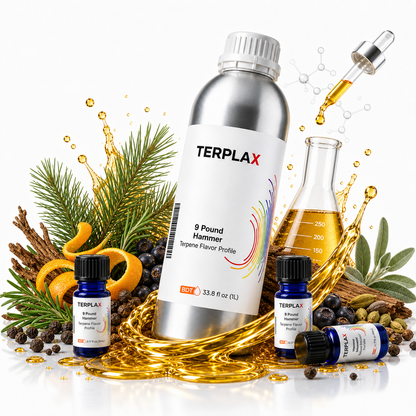 9 Pound Hammer terpene profile scene