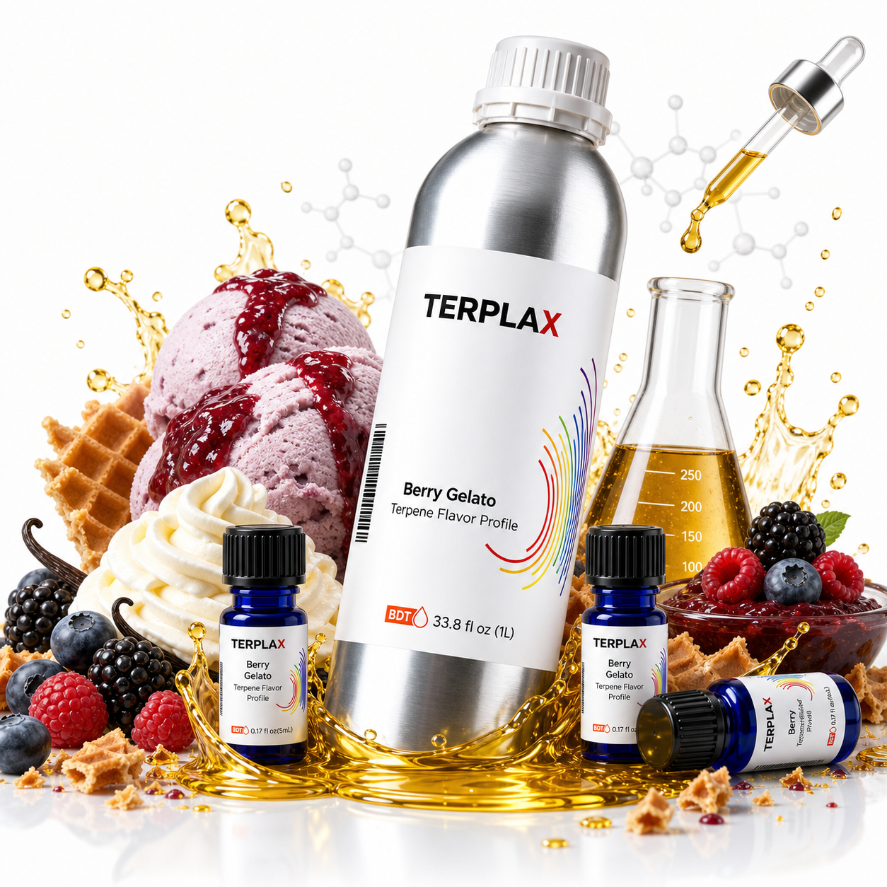 Berry Gelato terpene profile scene