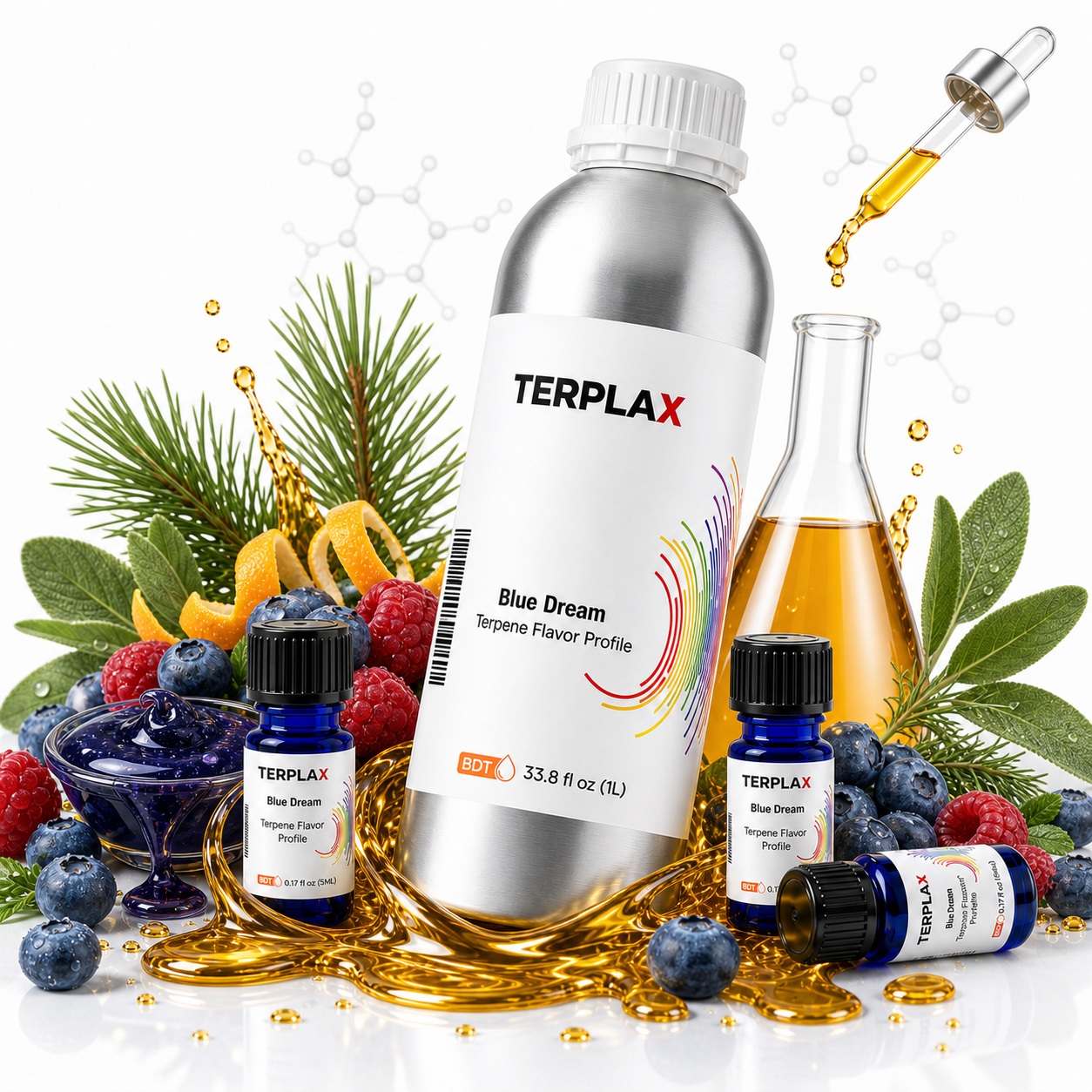 Blue Dream terpene profile scene