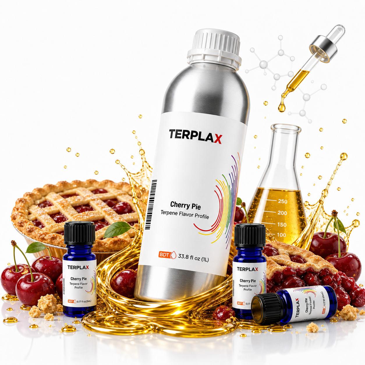 Cherry Pie terpene profile scene