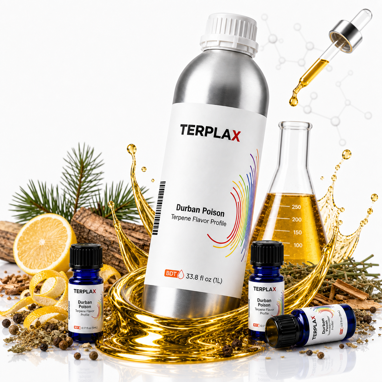 Durban Poison terpene profile scene