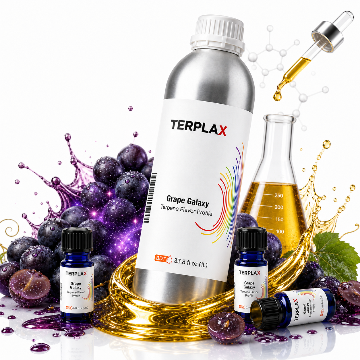 Grape Galaxy terpene profile scene