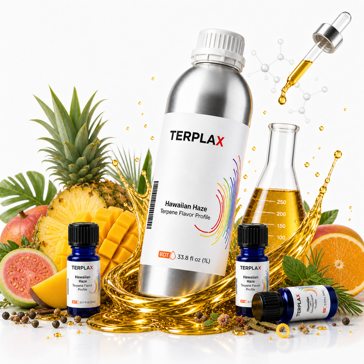 Hawaiian Haze terpene profile scene