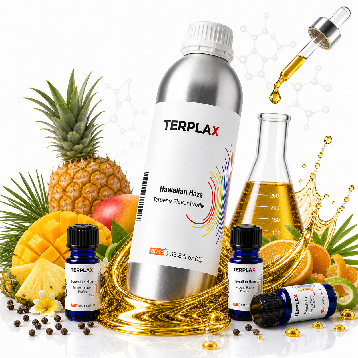 Hawaiian Haze terpene profile scene