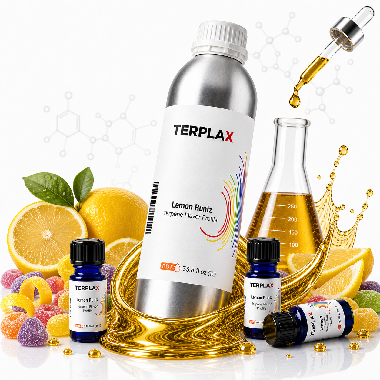 Lemon Runtz terpene profile scene