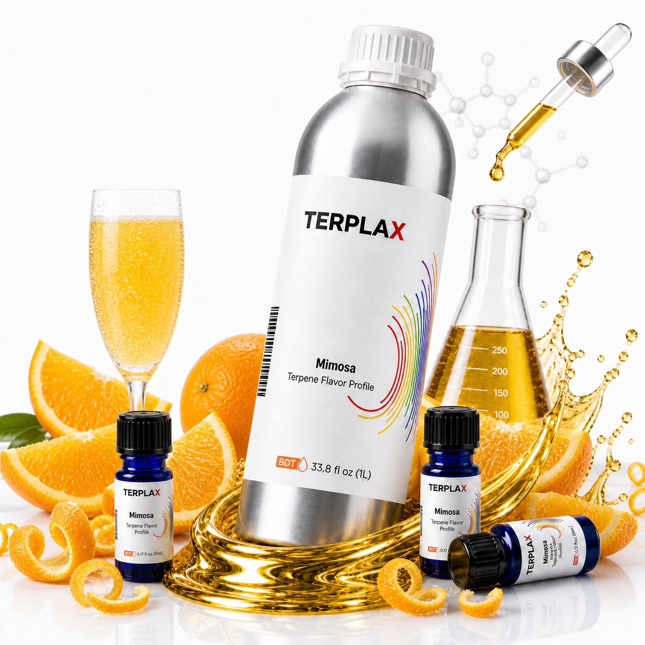 Mimosa terpene profile scene