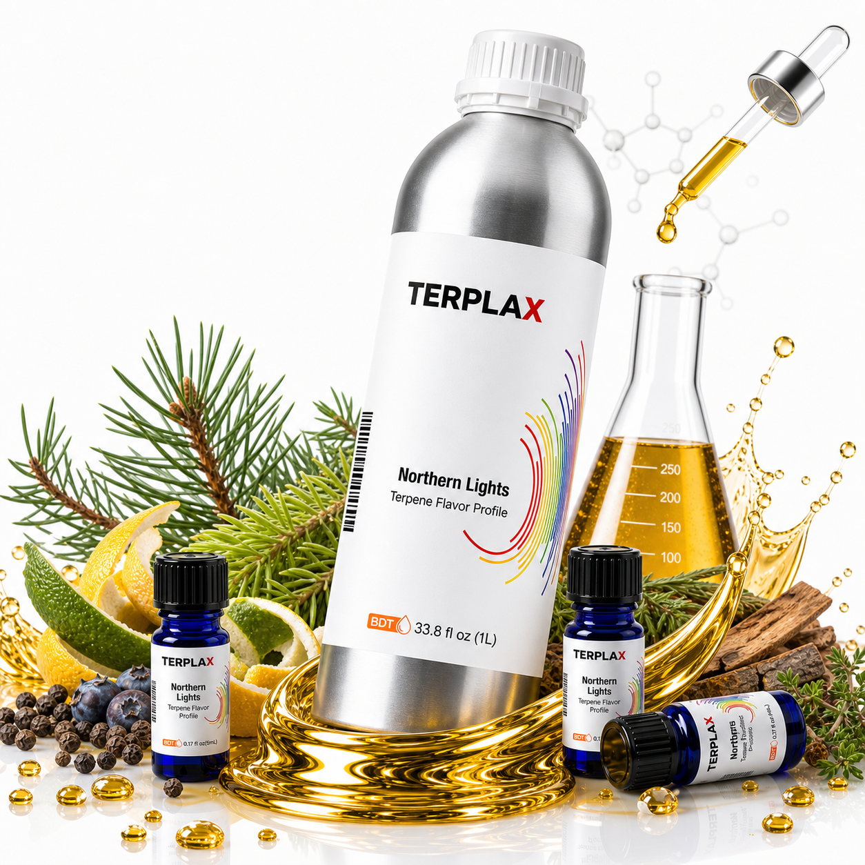 Northern Lights terpene profile scene
