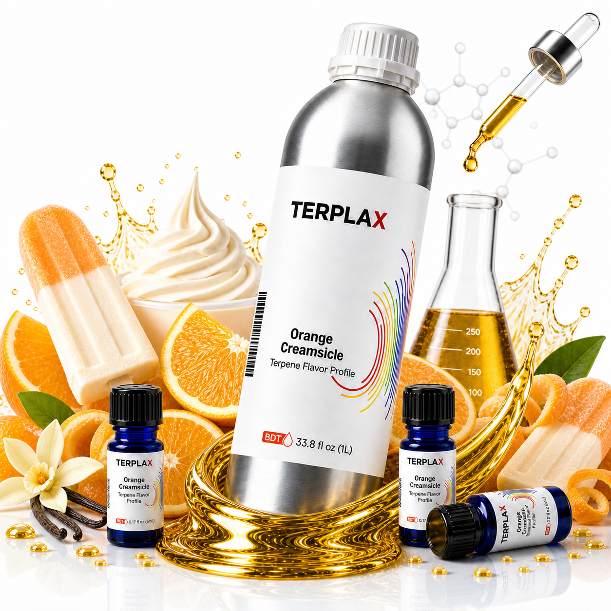 Orange Creamsicle terpene profile scene
