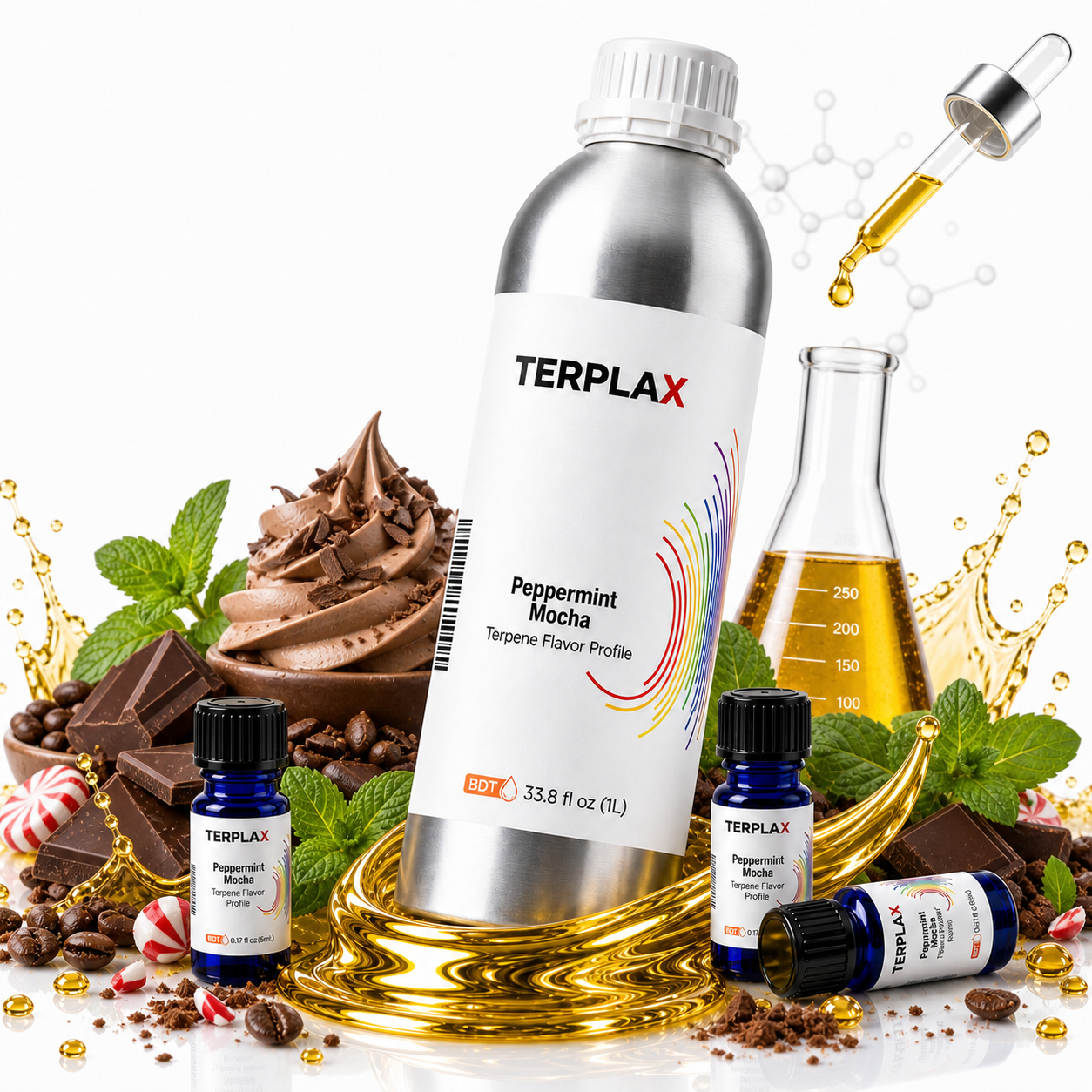 Peppermint Mocha terpene profile scene