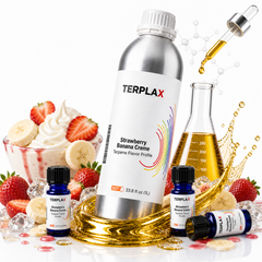 Strawberry Banana Creme terpene profile scene