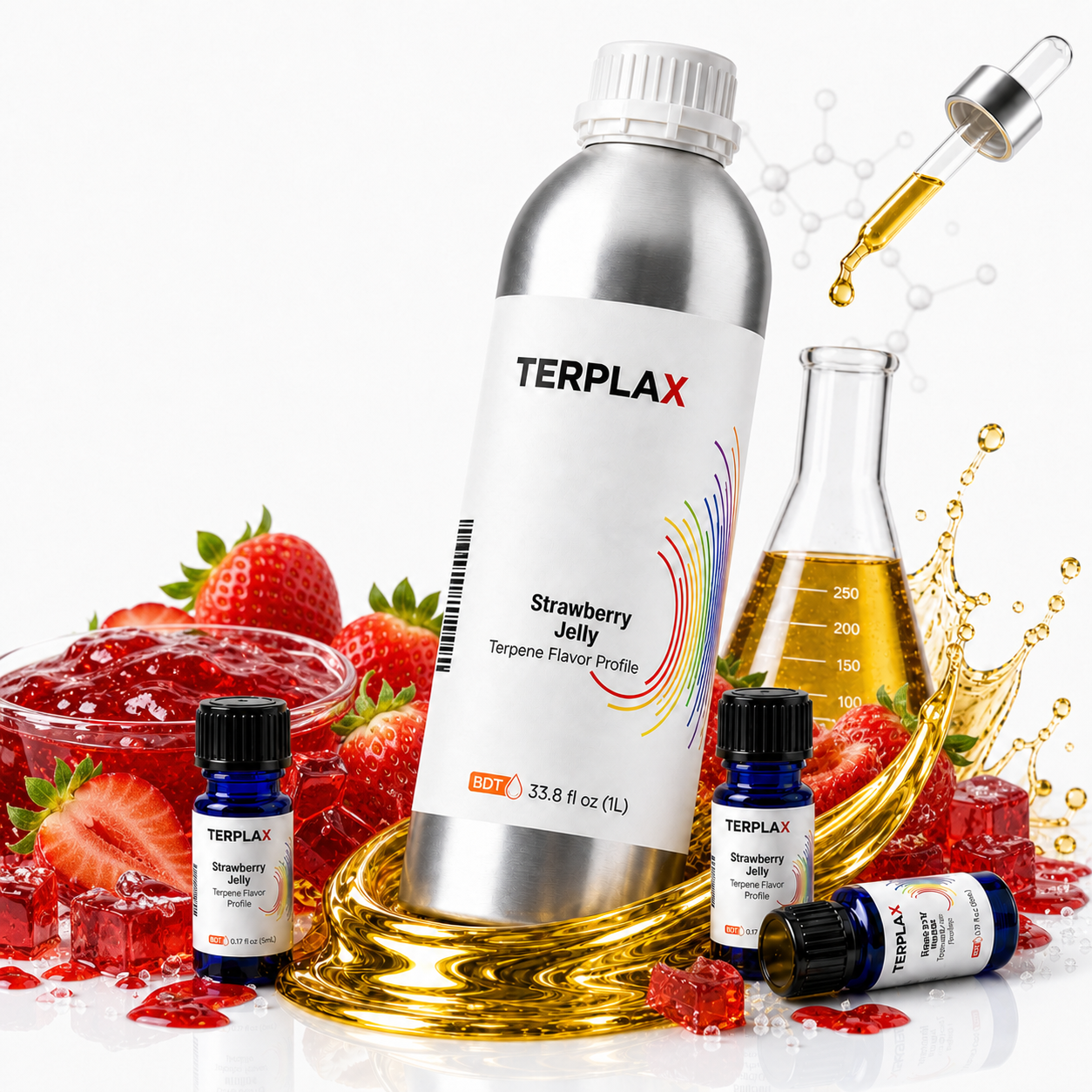 Strawberry Jelly terpene profile scene