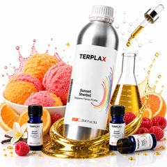 Sunset Sherbet terpene profile scene