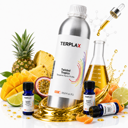 Twisted Tropics terpene profile scene
