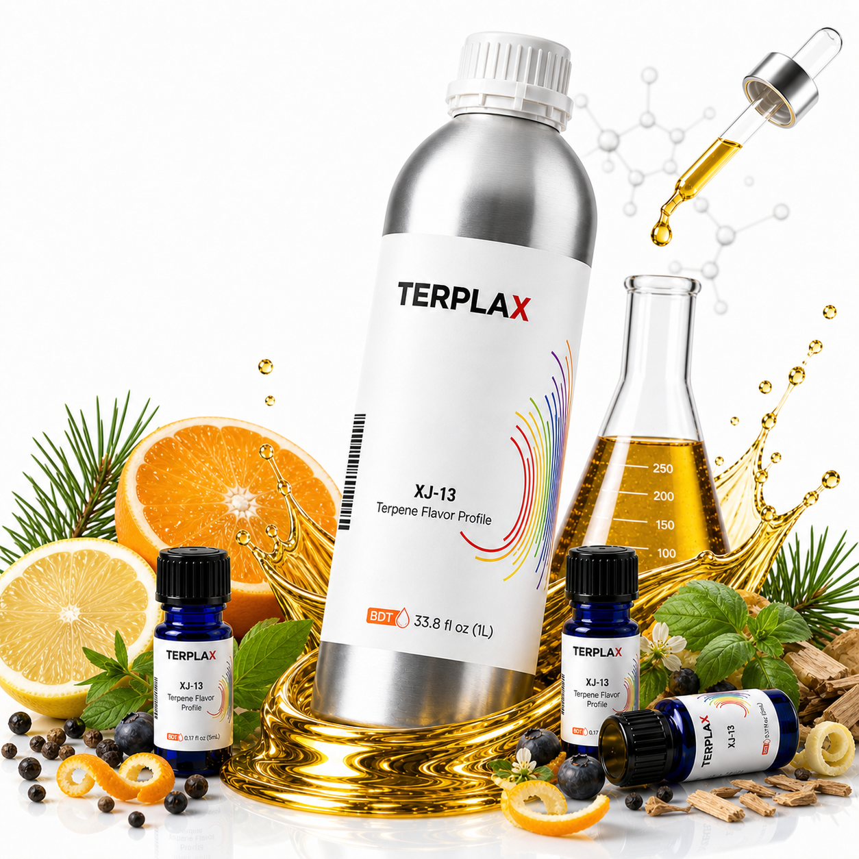XJ 13 terpene profile scene