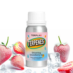 Shivering Strawberry Ice – Flavor-Infused Terpenes | 120mL / 1L / 25L