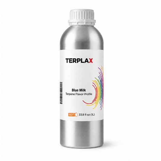 TERPLAX Blue Milk 0038 BDT 1L bottle on white background