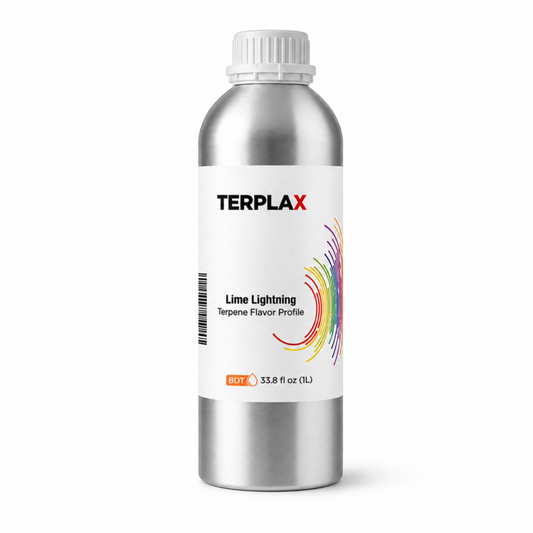 TERPLAX Lime Lightning 0056 BDT 1L bottle on white background