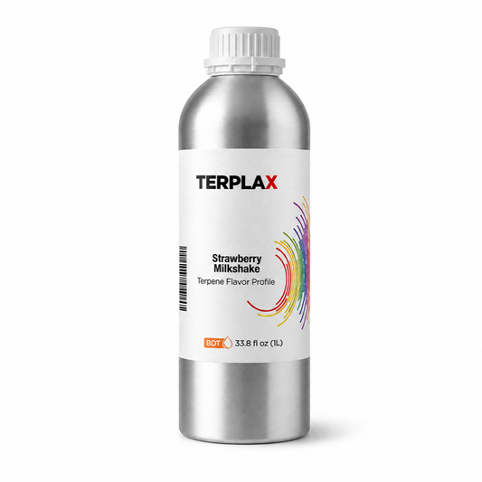 TERPLAX Strawberry Milkshake 0072 BDT 1L bottle on white background