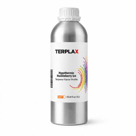 TERPLAX Hypothermic Huckleberry Ice 0146 BDT 1L bottle on white background
