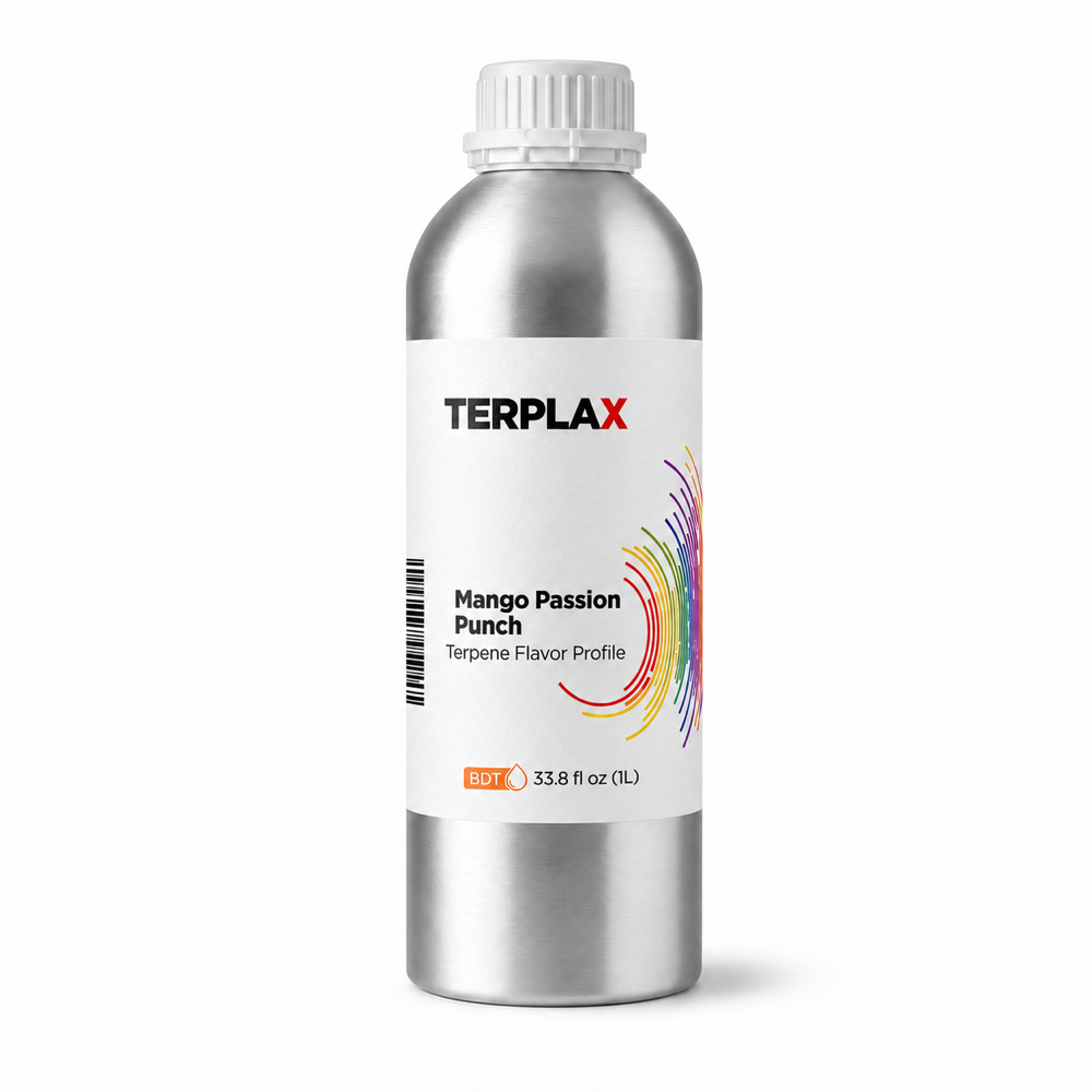 TERPLAX Mango Passion Punch #0240 — 1L 白底图